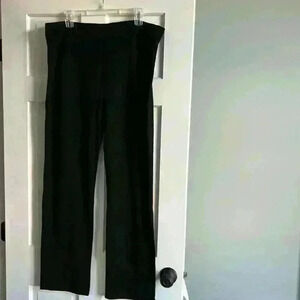 Eileen Fisher Black stretch pants size XL